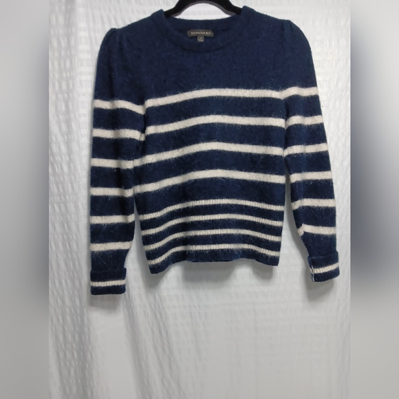 Banana Republic Crew Alpaca Wool blend Ladies Sweater size s - Picture 2 of 8